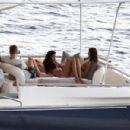 Kelly Gale – With her newly fiance actor Joel Kinnaman enjoying vacation in St. Barths - 454 x 301