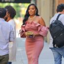 Angela Simmons – Leaving the Tamron Hall show in New York - 454 x 681