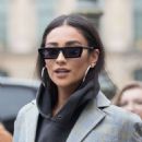 Shay Mitchell – Leaving her hotel in Paris