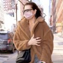 Brooke Shields – Wears a brown Teddy bear fur jacket while exiting ‘The Drew Barrymore Show’