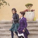 From time lords to time zones! Jenna Coleman and Michelle Gomez enjoy winter sun as they film Dr Who in Tenerife
