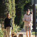 Aubrey Plaza – With husband Jeff Baena out in Los Angeles - 454 x 681