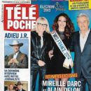 Mireille Darc - Tele Poche Magazine Cover [France] (8 December 2012)