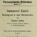 Books by Immanuel Kant
