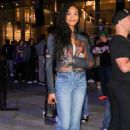 Jourdan Dunn – Exits the Lakers vs Suns game in Los Angeles - 454 x 681