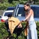 Nikki Reed – And Ian Somerhalder were spotted grocery shopping in Calabasas - 454 x 681