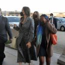 Angelina Jolie – With daughter Zahara Jolie-Pitt Arriving to the airport in Washington DC