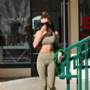 Kendall Jenner – With Hailey Bieber hit up a hot Pilates class together in Los Angeles