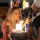 Megan Barton-Hanson – With James Lock seen together in Marbella - 454 x 682