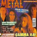 Gamma Ray - Metal Shock Magazine Cover [Italy] (August 2000)