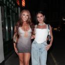 Demi Jones – With Olivia Hawkins Seen at Mano in London - 454 x 681