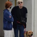 Selma Blair – Spotted with her new service dog Scout in Beverly Hills
