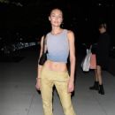 Candice Swanepoel – Departs the Vogue runway show in New York