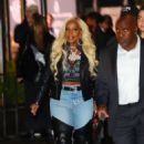 Mary J Blige – Arrives for the ‘Flipper’s Roller Boogie Palace’ roller skating rink in NYC - 454 x 681