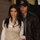 Kim Kardashian and Evan Ross