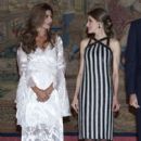 Argentina's President Host a Reception for King Felipe and Queen Letizia - 399 x 600
