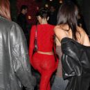 Anastasia Karanikolaou – In all red arrives at Zack Bia’s holiday party in Hollywood
