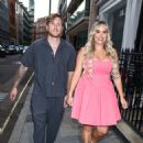 Georgia Kousoulou – Seen in her Barbie like outfit at ITV Summer Party at The Mandrake in London - 454 x 610