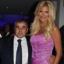 Victoria Silvstedt and Maurice Dabbah