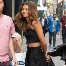 Zendaya Coleman – Seen at Tom Holland film set ‘The Crowded Room’ in Manhattan