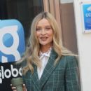 Laura Whitmore – Looks fashionable in shorts and jacket at Heart radio in London - 454 x 536