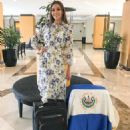 Scarlett Quintanilla- Arrival at Miss Mesoamerica International 2022