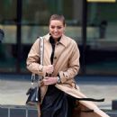 Amy Dowden – Seen as she leaves BBC Breakfast studios in Manchester