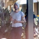 Dakota Johnson – With Chris Martin go out on a coffee in Malibu - 454 x 680