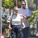 Jennifer Lawrence &#8211; With Cooke Maroney hold hands in West Hollywood