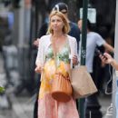 Claire Danes – Shows her growing baby bump in New York