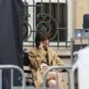 Charlotte Gainsbourg – Filming ‘Etoile’ for Amazon Prime Video in Paris