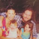 Eddie Vedder and Jill McCormick with their daughters Harper and Olivia - 454 x 454