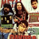 Pantera - Metal Shock Magazine Cover [Italy] (May 1996)