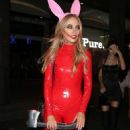 Nicola Hughes – Leaving the HallowZeem party at M Restaurant in London - 454 x 888