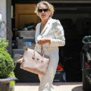 Sharon Stone – Heads to a friend’s house in Beverly Hills - 454 x 681