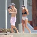 Justin Bieber and Sofia Richie spotted swapping spit in Cabo San Lucas on Saturday August 27, 2016 to celebrate Sofia's milestone 18th birthday
