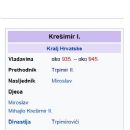 Krešimir I of Croatia