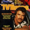 Tom Selleck - TV Times Magazine Cover [United Kingdom] (20 February 1981)