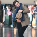 Amber Tamblyn &#8211; Catches a flight at JFK Airport in New York
