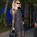 Paris Hilton – Leaving Jackson Lee’s fundraiser at The Little Door in Los Angeles