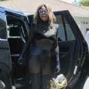 Laverne Cox – Rocks in an all-black outfit at the Day of Indulgence party in Brentwood - 454 x 681