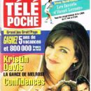 Kristin Davis - Tele Poche Magazine Cover [France] (26 May 1997)