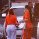 Kylie Jenner with a friend out in Los Angeles