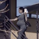 Bhad Bhabie – Shows her baby bump during a casual Los Angeles outing