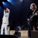 Chris Robinson performs onstage to kick off the 