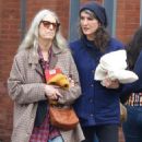 Patti Smith – With Jesse Shopping for books in Manhattan’s SoHo neighborhood - 454 x 626