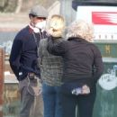 Anna Camp – filming a scene for her new movie ‘Unexpecting’ in Fayetteville - 454 x 681