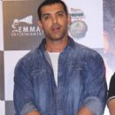 John Abraham during the trailer launch of a movie Satyamev Jayate