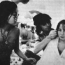 Dec 27, 1974 John Lennon and May Pang in Palm Springs, Florida, after their visit at Disneyworld