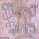 Petroglyphs in South America